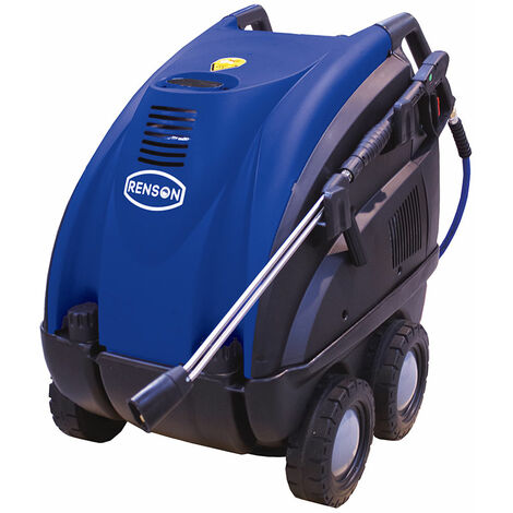 Renson – Nettoyeur haute pression thermique 200 bar – Débit 15 L/min – Moteur triphasé 7,30 kW – Pompe radiale – Total stop temporisé