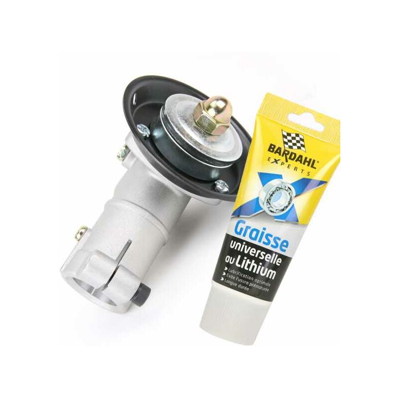 Matijardin - Renvoi angle pour débroussailleuse tube ø 26 mm 9 cannelures + graisse