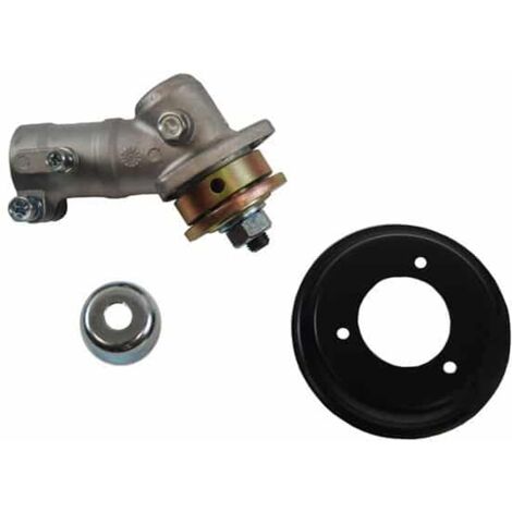 Engrenage RIF 1603060 adaptable ZENOAH – Métal noir – 7 dents – Diamètre tube 24 mm – Sortie mâle M10 x 1,25 G