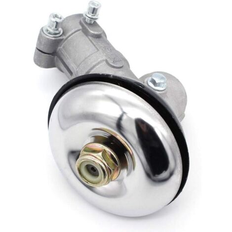 Renvoi d'angle Debroussailleuse 26mm /28mm, Tête d'engrenage Debroussailleuse Universelle Boîte de Vitesse de Tondeuse à Gazon pour Coupe Herbe/Tronconneuse (26mm, Rond de 7 Dents)