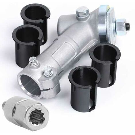 Renvoi d'angle universel débroussailleuse + Adaptateur 9 cannelures
