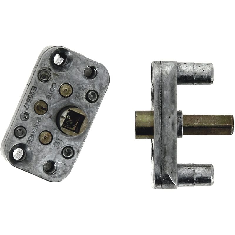 Ferco - Renvoi de fouillot entraxe 13,5mm douille 14mm G-20543-04-0-0