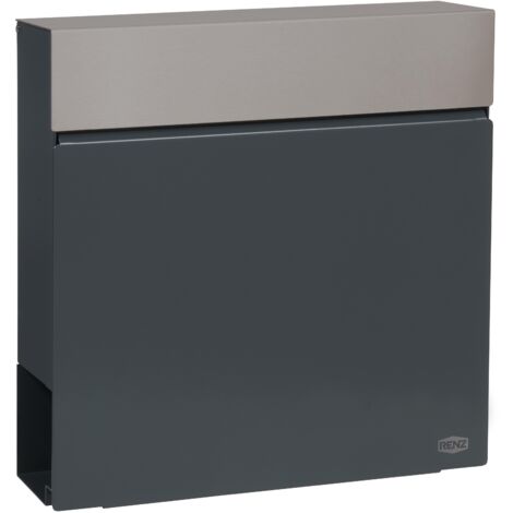 RENZ Cloud Briefkasten – Design Briefkasten in Verkehrsweiß (RAL 9016)
