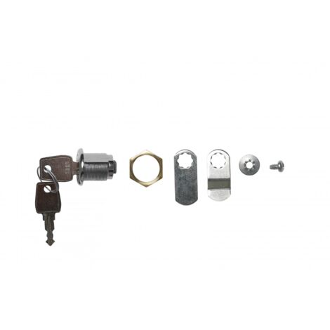 Renz – Serrure pour espagnolette en acier inoxydable – Résistante aux intempéries – Pour boîtes aux lettres – Installation facile