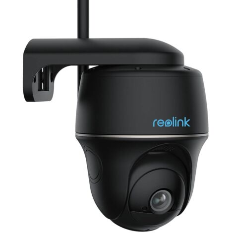 Reolink 2K 4MP PTZ überwachungskamera Aussen Akku mit 2,4GHz&5GHz WLAN, 355°/140° Schwenkbar, Smarte Erkennung, 2-Wege-Audio, Arbeitet mit Alexa/Google Assistant/Cloud, Argus PT Pro(Schwarz)