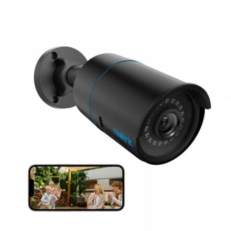 Reolink 2K＋ 5MP Caméra Surveillance Extérieure PoE, Détection Personne/Véhicule, Vision Nocturne IR, Support Audio, Etanche IP66, Time Lapse