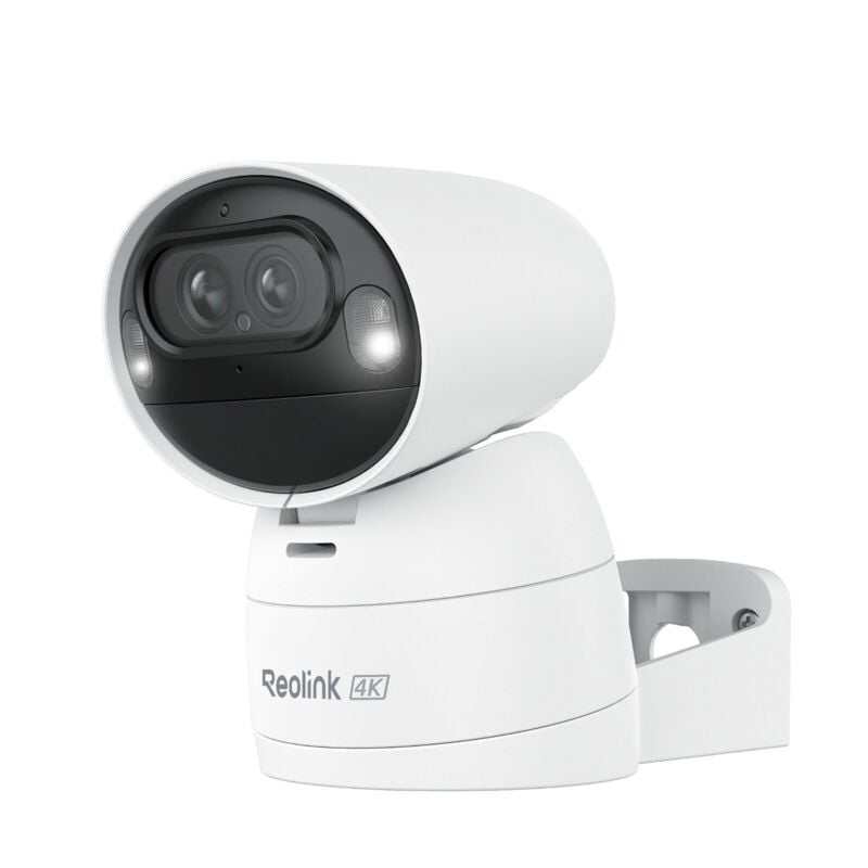 Reolink - 4K 8MP Camera Surveillance Exterieure 2.4/5 Ghz WiFi, 360° Pan&Tilt, Détection Personne/Véhicule/Animal, Suivi Auto, Vision Nocturne en