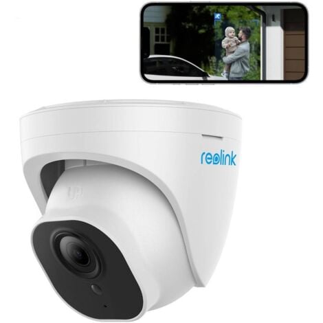 Reolink 4K 8MP Caméra Surveillance Extérieure PoE Dôme, Détection de Personne/Véhicule, Support Audio, Vision Nocturne IR, Etanche IP66, Time Lapse