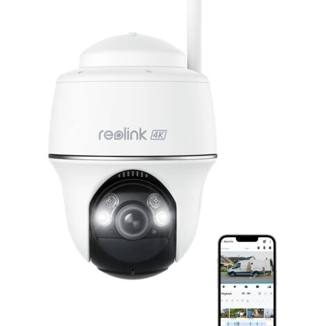 Caméra Surveillance ZOSI 4K 8MP – Extérieure, WiFi 2,4/5G, Détection IA, Murale, Neuve