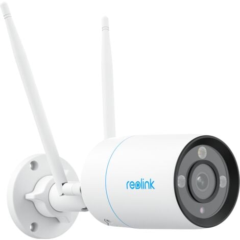 Reolink 4K 8MP WLAN Überwachungskamera Outdoor, 2,4/5 GHz Wi-Fi 6, Menschen-/Fahrzeug-/Haustiererkennung, Farbnachtsicht, 2-Wege-Audio, 24/7-Aufzeichnung, IP67, RLC-810WA