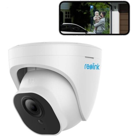 Reolink 4K PoE Überwachungskamera Aussen mit Audio, Personen-/Autoerkennung, IP66 Wasserfest, 30m IR Nachtsicht, MicroSD Kartensteckplatz, Zeitraffer