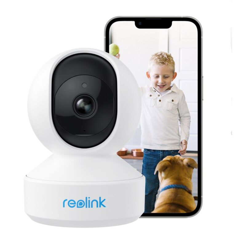 Reolink - 2K 4MP Caméra Surveillance 2,4/5GHz WiFi Interieure, Pan&Tilt, Caméra Interieur Détection de Mouvement pour Bébé, Aîné, Animal, Audio