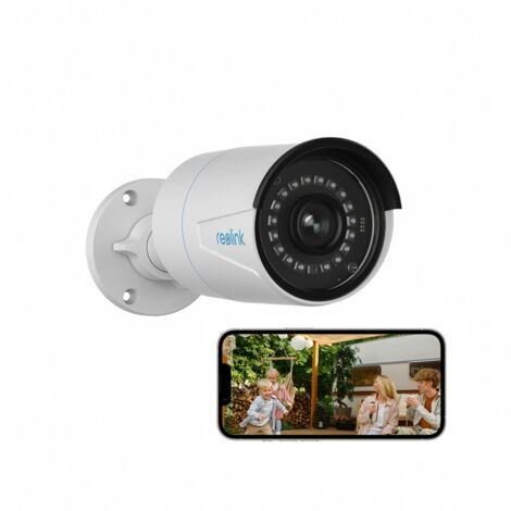 Reolink 5MP PoE Überwachungskamera Aussen mit Audio, Personen-/Autoerkennung, MicroSD Kartensteckplatz, IR Nachtsicht, IP66 Wasserfest, Zeitraffer, Fernzugriff