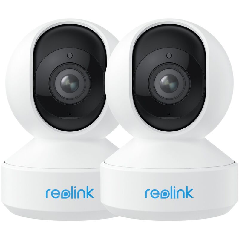 Reolink - 2K+ 5MP ptz Caméra Surveillance 2,4/5GHz WiFi Interieur, Zoom 3X, Audio Bidirectionnel pour Bébé et Animal, Détection de Mouvement &