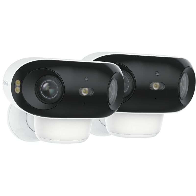 Argus 4 Pro Caméra de surveillance Vue 180° sans Angle Mort Vision 4K en Couleur Même la Nuit - Reolink