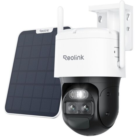 Reolink – Caméra de surveillance 2K 4MP 4G LTE – Auto suivi intelligent – Zoom 6X – Panneau solaire 6W – Batterie rechargeable 10400mAh