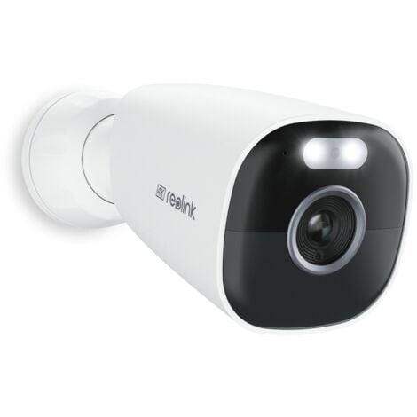 Reolink Caméra de Surveillance 4K 8MP 2,4 / 5GHz WiFi Batterie Exterieure, Détection Personne/Véhicule/Animal, Vision Nocturne en Couleur, Argus Eco Ultra