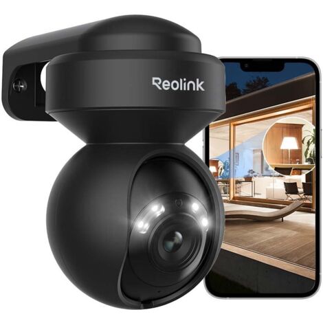 Reolink – Caméra de surveillance 5MP WiFi extérieur – Vision nocturne couleur – Zoom optique 3X – Détection de mouvement intelligente – Angle de rotation 355°