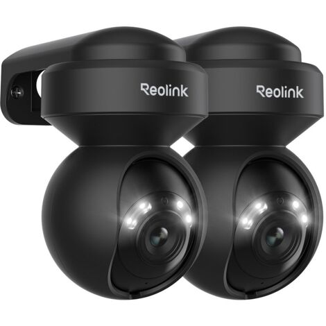 Reolink – Caméra de surveillance extérieure 5MP avec vision nocturne couleur – Zoom optique 3X – WiFi bi-bande – Détection de mouvement avancée – 2Pack