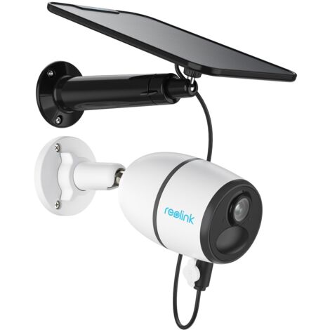 Reolink – Caméra de surveillance sans fil 2K 4MP – Détection de personnes et véhicules – Vision nocturne 10m – Alimentation solaire