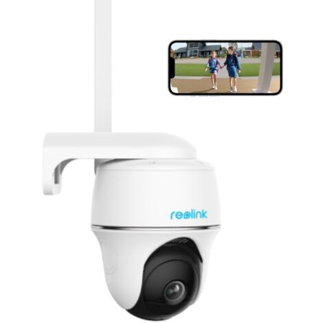 Reolink – Caméra de surveillance sans fil 4MP 3G/4G LTE – Alimentation solaire – Vision nocturne 10m – Détection de mouvement PIR – Audio bidirectionnel - ZOOM 16 X