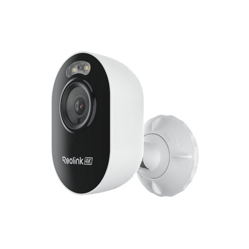 Caméras de surveillance Extérieure Wi-Fi 4K - Vision Nocturne en Couleur, Détection Intelligente, Alarme Sonore et Lumineuse, Compatible Google