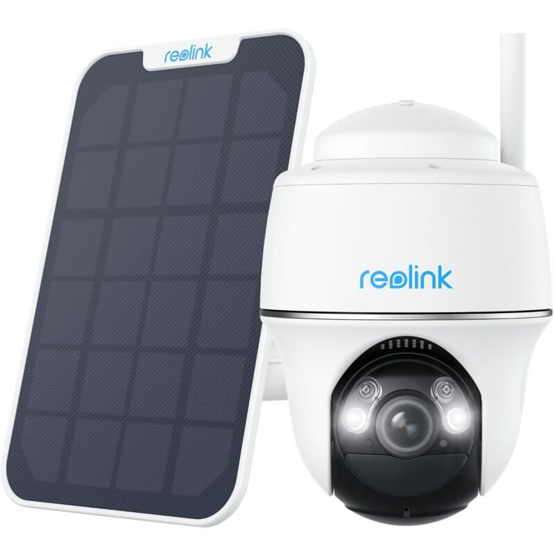 Caméra de Surveillance Batterie WiFi 2,4/ 5 GHz, 360° PanTilt, Vision Nocturne 2K, Détection Intelligente 2K 4MP hd, Audio Bidirectionnel, Argus pt +