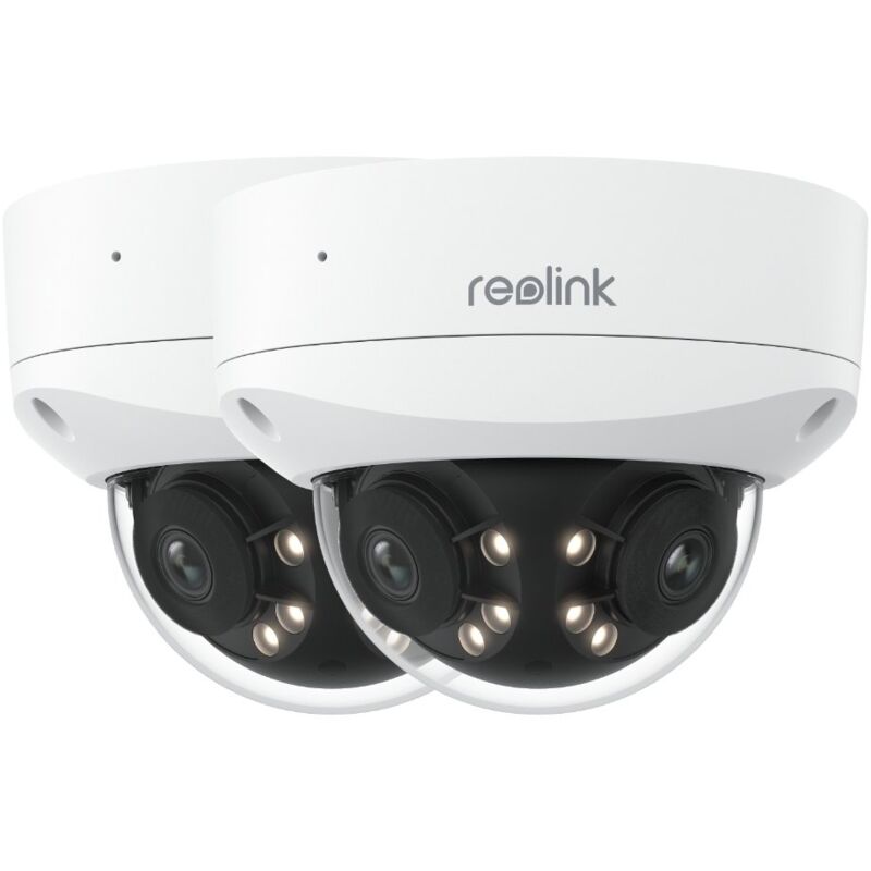 Reolink - Duo 2V PoE 4K Caméra de surveillance PoE anti-vandalisme IK10 avec panorama à 180°