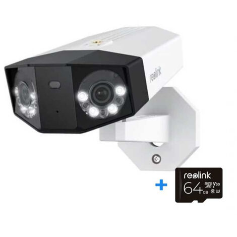 Reolink Duo Series P750 Telecamera PoE 8K con Doppio Obiettivo e Vista Panoramica