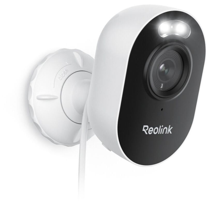 Reolink - 1080P Caméra de Surveillance Wifi avec Projecteur led et Sirène, Alerte de Mouvement pir, Audio Bidirectionnelle, Imperméable, Stockage