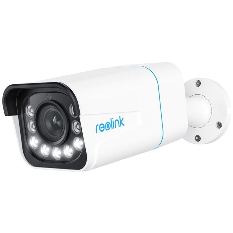 P430 - Caméra extérieure 4K, PoE, zoom optique 5x, détection de personnes/véhicules/animaux, vision nocturne couleur - Reolink