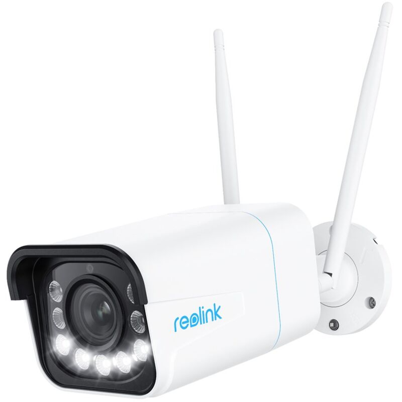 W430 - Caméra extérieure 4K, Wi-Fi 6 nouvelle génération, zoom optique 5X, détection de personne/véhicule/animal, vision nocturne couleur - Reolink