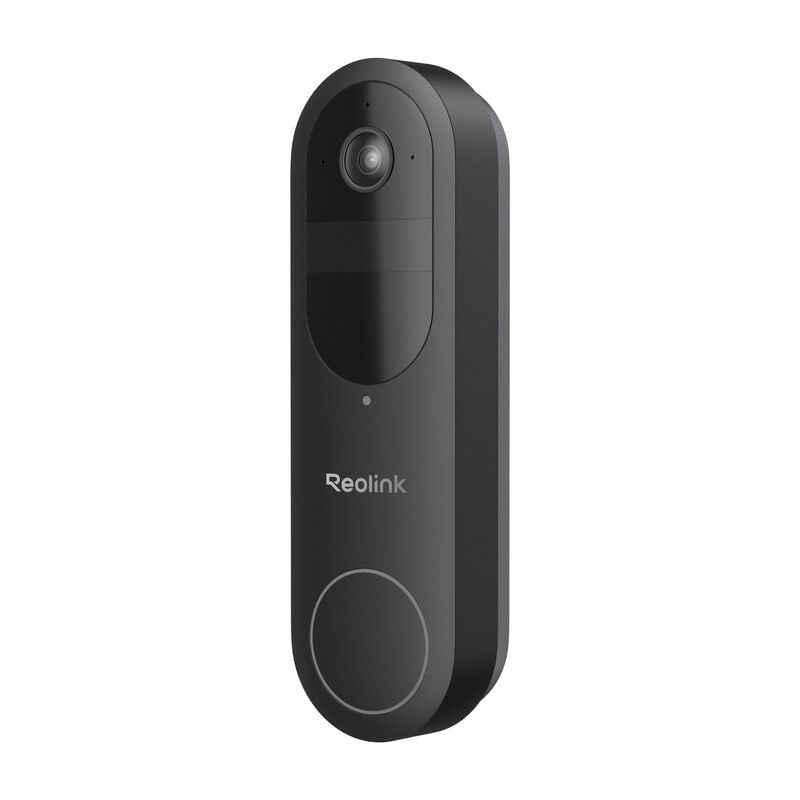 Sonnette vidéo avec batterie, Wi-Fi double bande 2K, intelligente, avec vue tête-à-pied 1:1, Interphone, Pas de carillon,Doorbell Battery - Reolink