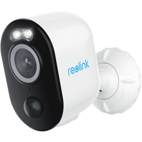 Reolink Telecamera di sicurezza wireless 3MP alimentata a energia solare e a batteria con Smart Detection Bianco