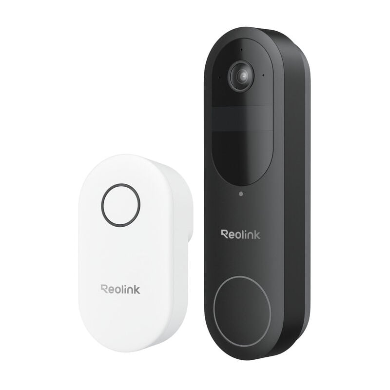 Reolink Visiophone sans Fil avec Sonnette Intelligente et Chime Intégré - Détection de Mouvement, Vision Nocturne, Audio Bidirectionnel, Connexion