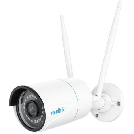 Reolink W320 5MP Telecamera Wi-Fi Esterno-Interno con WiFi 2,4-5 GHz, IP CCTV Camera con Rilevamento di Persone-Veicoli, Visione Notturna a Infrarossi, Slot per Scheda microSD, Waterproof IP67