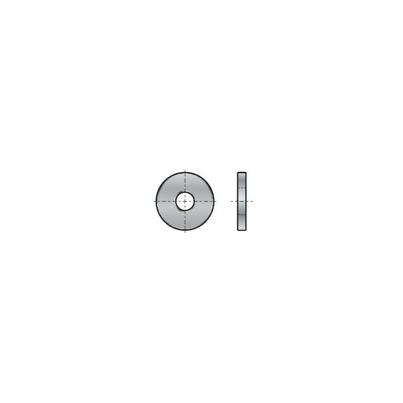 Qualfast - M10X25X1.5 Mudguard/Repair/Penny Washer A2- you get 25