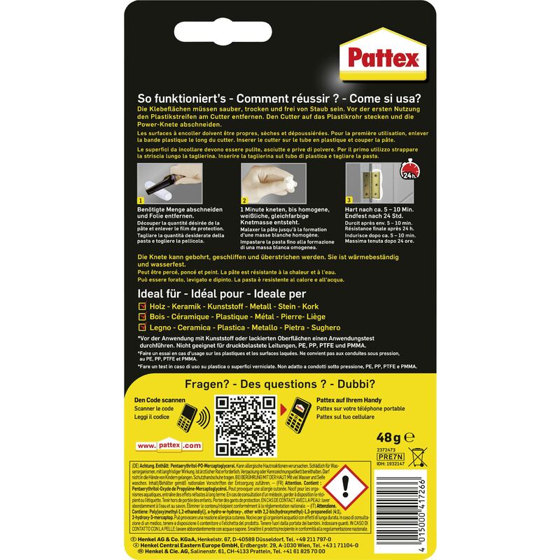 Pattex - Repair Express Repair Stick universel PRE7N 48 g C07521