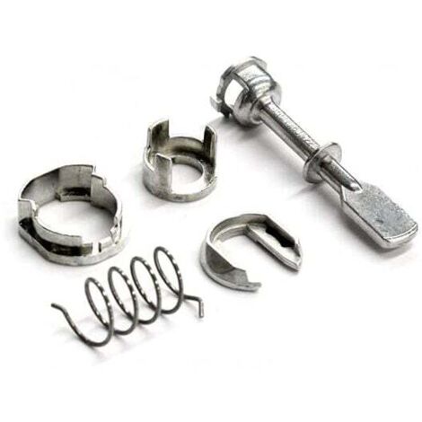 Reparación del cilindro de la cerradura de la puerta delantera 6N0837223A Polo 6N1-6N2 1994-2001 Cilindro de cerradura compatible con la puerta delantera izquierda y derecha