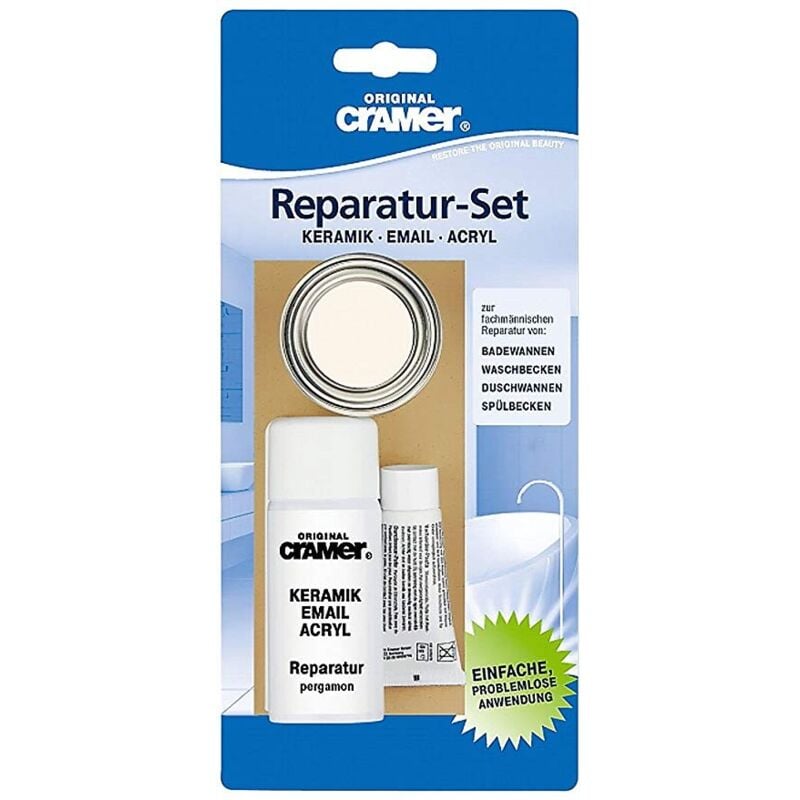 Réparateur de baignoire keramik Couleur : blanc