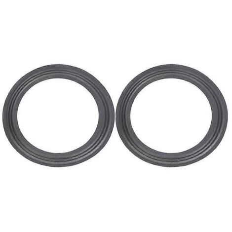 Réparation de haut-parleurs : 2 pièces de contour de haut-parleur à monter soi-même, en mousse de caoutchouc pour bordure de haut-parleur - 245 mm