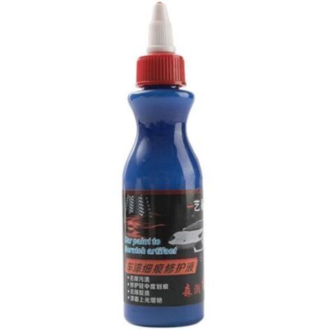 Réparation des rayures peinture automobile Dissolvant rayures 100 ml pour véhicules Composé polissage voiture multifonctionnel Polisseuse composée frottement pour voitures