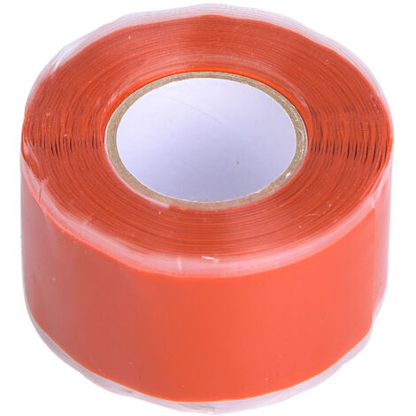 Reparaturband für PVC- und PPR-Rohre – Hohe Haftung und wasserdichte Abdichtung – Weiß/Rot