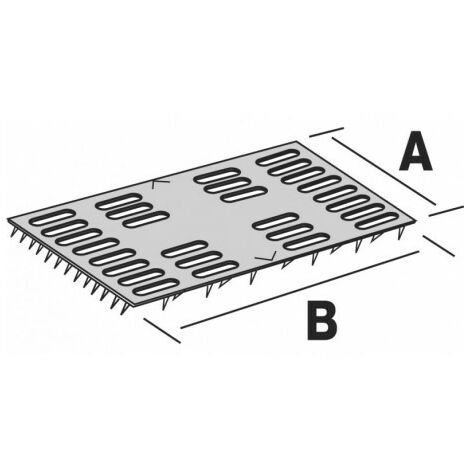 Reparaturplatte MP 50x100mm