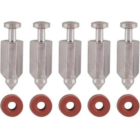 Reparatursatz für die Schwimmerventil-Nadelsitzdichtung von Briggs & Stratton Vergaser-Vergasermotoren (5 PS und 6 PS) mit den Teilenummern 398188, 281144, 299096, 394681 und 83400, 5 PS und 6 PS, 5er