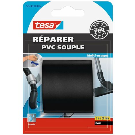 Réparer - Pvc Souple Noir 50mmx5ml - Tesa