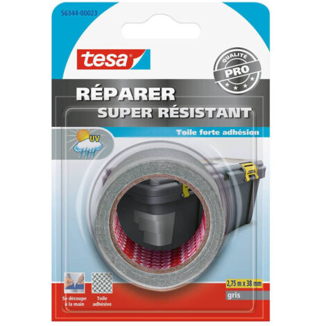 Réparer - Super Résistant 2.75mx38mm Gris sous Blister - TESA
