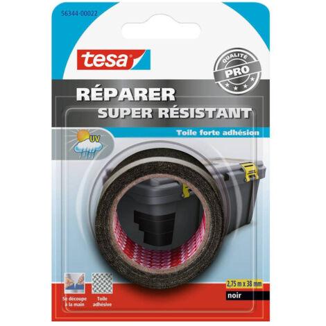 Réparer - Super Résistant 2.75mx38mm Noir sous Blister - TESA
