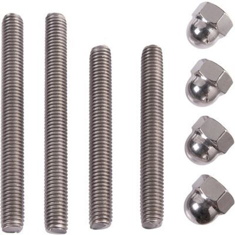 Réparer une tige d'ailerons de 80 mm + écrou /4