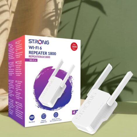 Repartidor Red Electrica PLC Inalámbrico y alámbrico Strong CN245